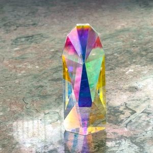 Colourful Crystal Prism Ornament